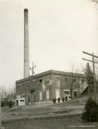 The steam plant in 1910
